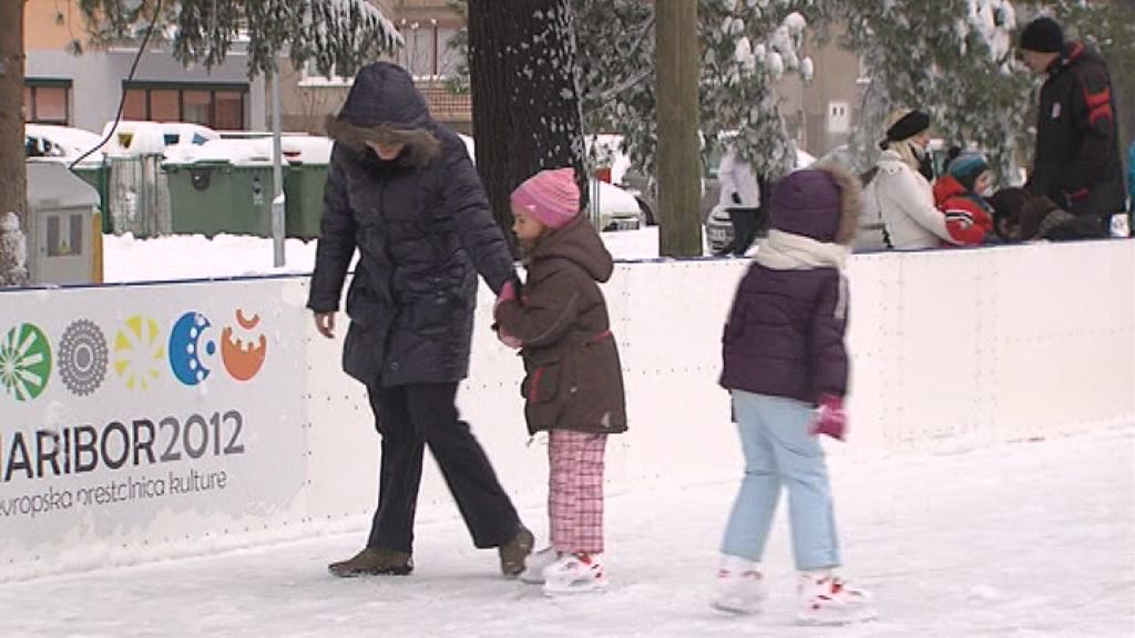 V Čarobni park na drsanje