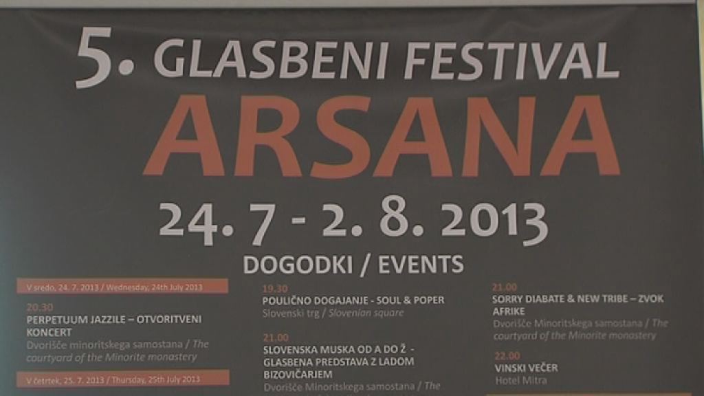 arsana festival napoved