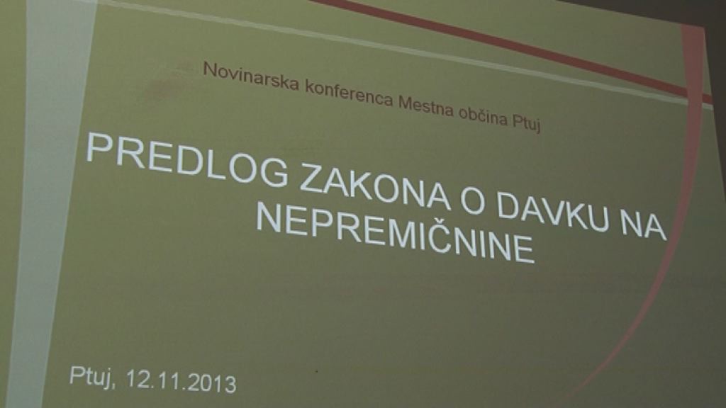 Odločni ne predlogu Davka na nepremičnine