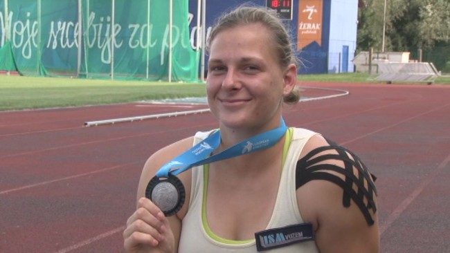 Veronika Domjan druga na evropskem prvenstvu v atletiki