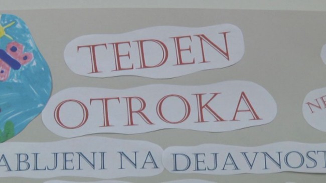 teden otroka