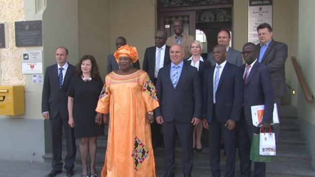 Senegalska delegacija na obisku na Ptuju