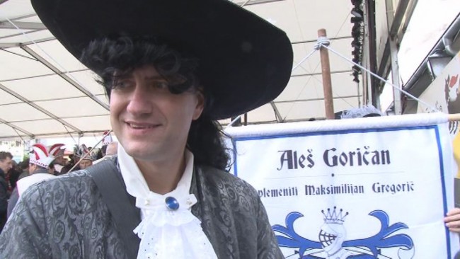 Aleš Goričan, Maksimilijan Gregorič novi princ karnevala