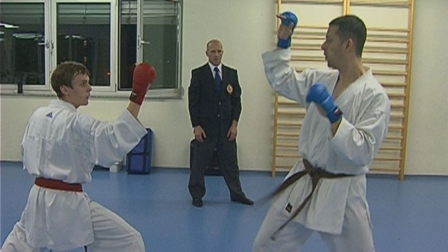 Andrej Cafuta – karate do referee