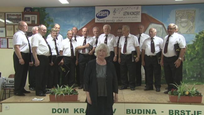 Koncert Moške vokalne skupine Jezero KD Budina – Brstje