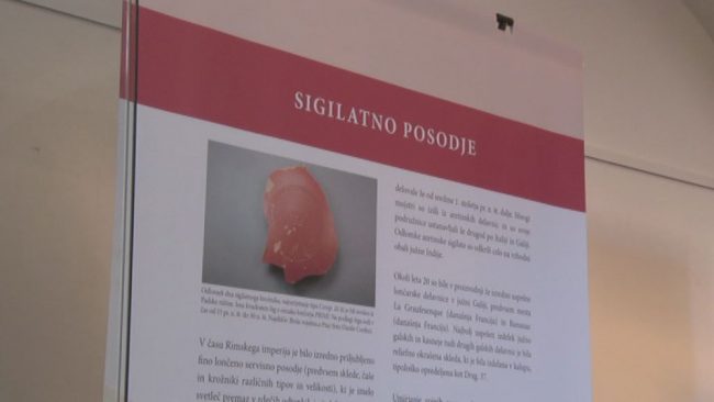 Sigilatno posodje iz rimskega obdobja