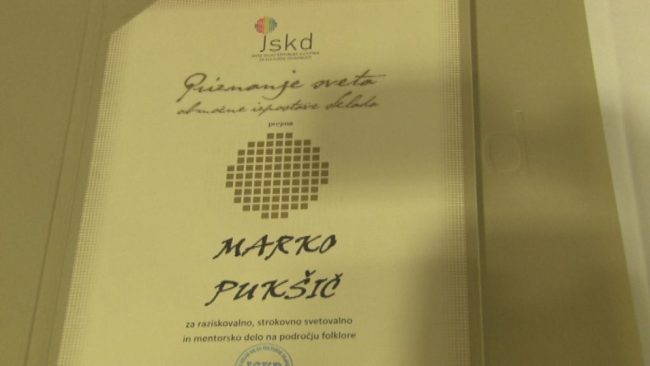 Priznanja Sveta OI JSKD Ptuj