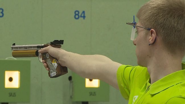 Sašo Stojak tekmoval na evropskem prvenstvu v streljanju