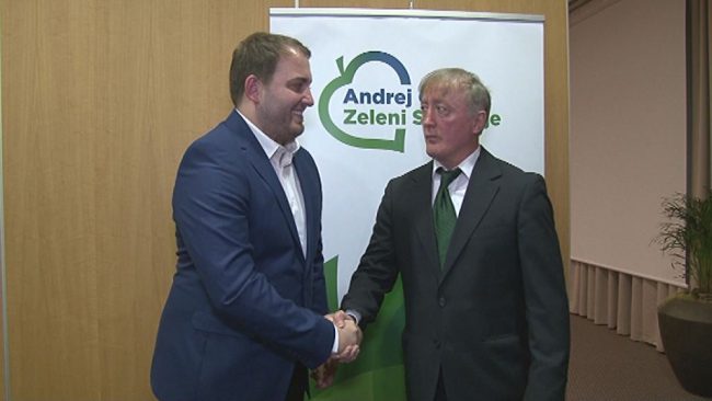 Andrej Čuš in Zeleni Slovenije