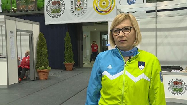 Majda Raušl tekmovala na evropskem prvenstvu