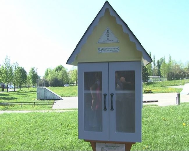 Free little library na Ptuju