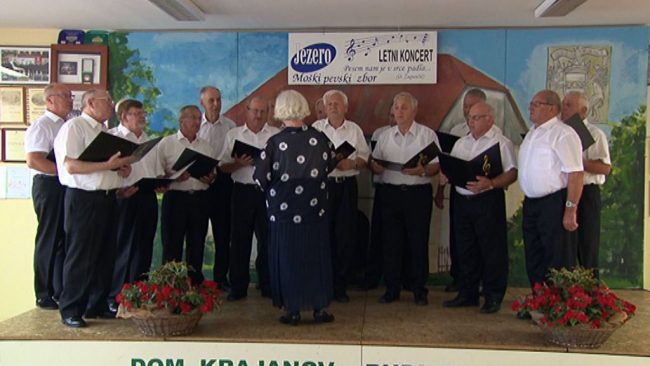 Koncert moške vokalne skupine Jezero