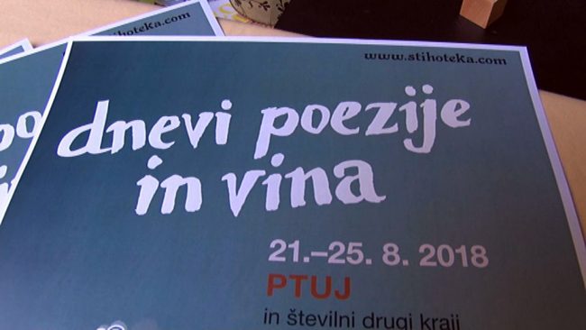 22. edicija festivala Dnevi poezije in vina