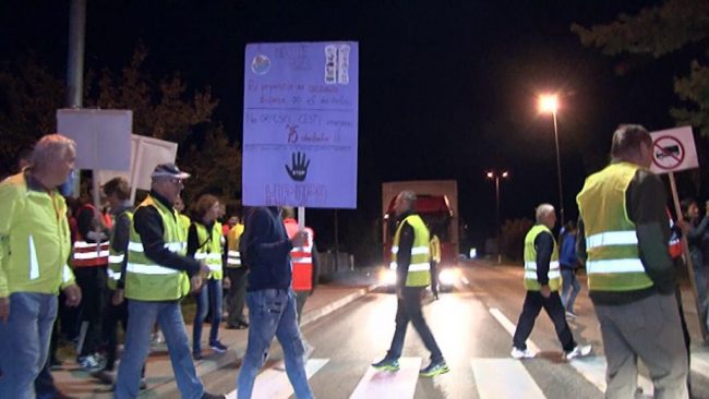 V Budini pri Ptuju je potekal vnovičen protestni shod