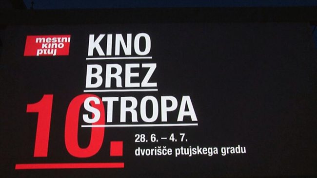 Zaključil se je 10. Kino brez stropa