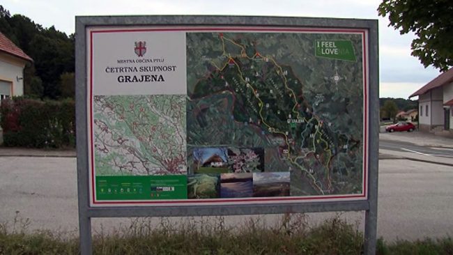 Infrastruktura v Četrtni skupnosti Grajena