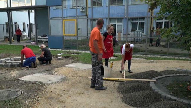 Rimski botanični vrt z učilnico na prostem