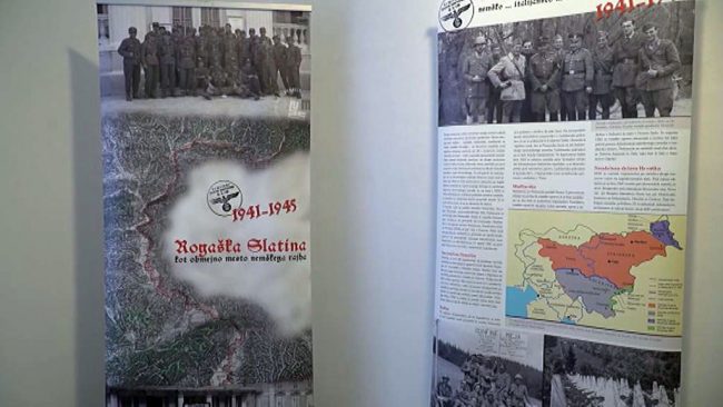 Razstava Rogaška Slatina 1941- 1945 kot obmejno mesto Tretjega rajha