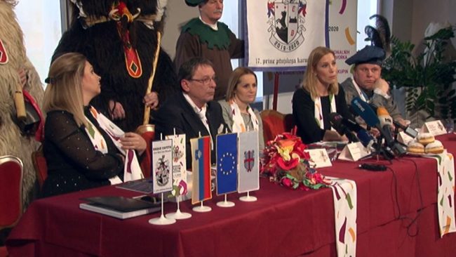 Novinarska konferenca pred 60. Kurentovanjem