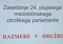 24. ptujski medobčinski otroški parlament