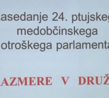 24. ptujski medobčinski otroški parlament