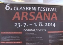 6. glasbeni festival Arsana