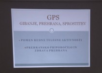 Gibanje, prehrana, sprostitev – GPS