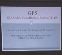 Gibanje, prehrana, sprostitev – GPS