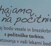 Ne pozabite na potovalno lekarno