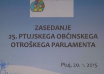 25. ptujski občinski otroški parlament