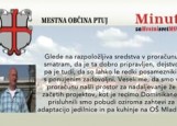 Minuta za Mestni svet Mestne občine Ptuj: Slavko Kolar