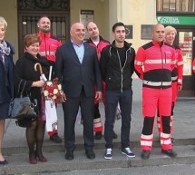 Sprejem ekip nujne medicinske pomoči