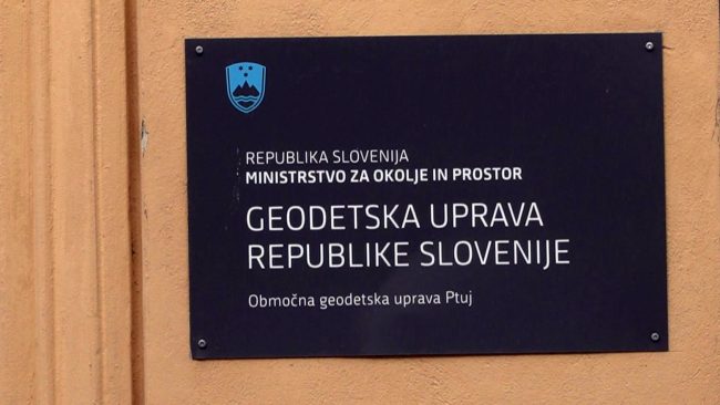 Delo na Območni geodetski upravi Ptuj