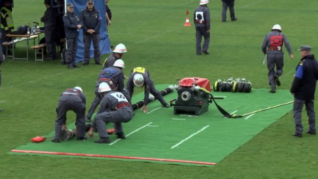 Gasilsko tekmovanje in preverjanje ekip prve pomoči