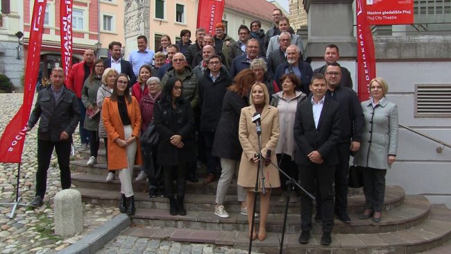 Nuška Gajšek je najavila kandidaturo za županjo Mestne občine Ptuj