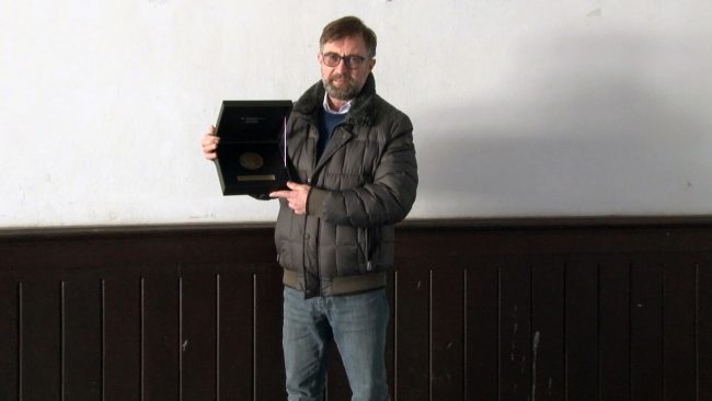 Vladimir Sitar je prejel Bloudkovo plaketo