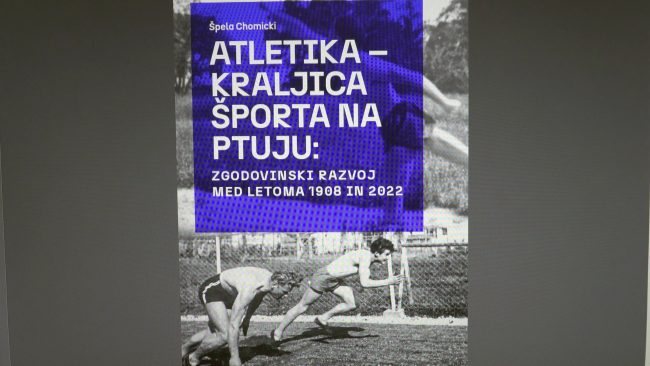 Monografija Atletika – kraljica športa na Ptuju: zgodovinski razvoj med letoma 1908 in 2022