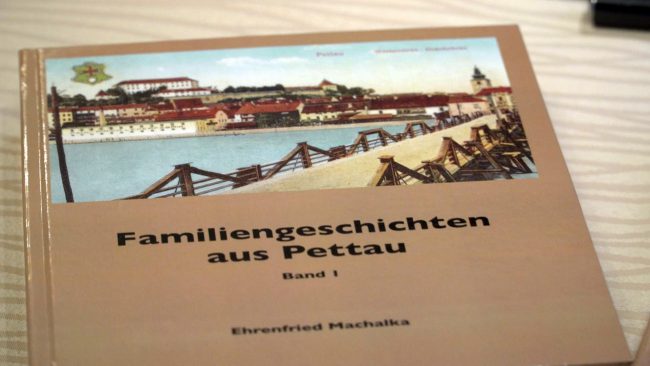 Predstavitev knjige Familiengeschichten aus Pettau I / Družinske zgodbe s Ptuja 1. del