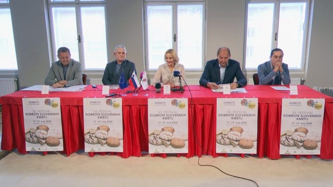 Novinarska konferenca pred 35. Festivalom Dobrote slovenskih kmetij