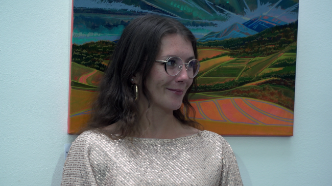Laura Kumprej v Galeriji Luna