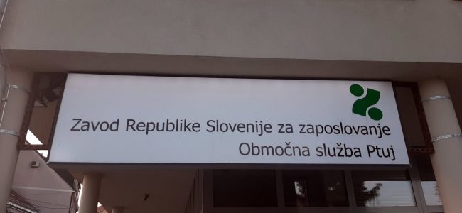 V Sloveniji registriranih 42.398 brezposelnih oseb, v ptujskih enoti registriranih 1.676 brezposelnih oseb
