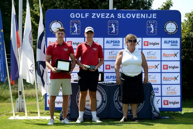 Jan Luka Šamec je državni prvak v golfu v mladinski konkurenci U18