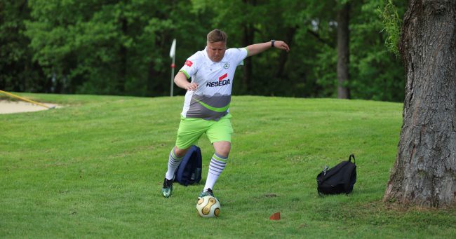 Dober nastop Uroša Krajnca na footgolf turnirju v Ashburyju