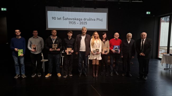 Svečanosti ob praznovanju 90-letnice Šahovskega društva Ptuj