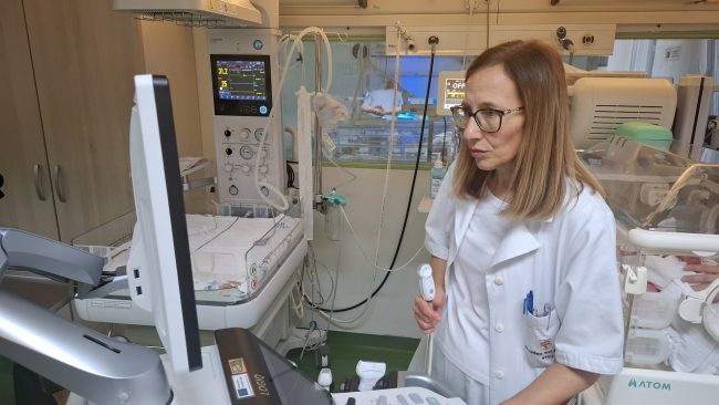 Nov ultrazvok za neonatologijo v ptujski bolnišnici