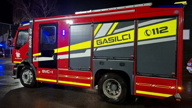 Novo gasilsko vozilo GVC-1 za Prostovoljno gasilsko društvo Spodnji Velovlek