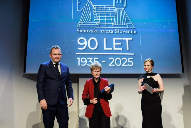 Šahovska zveza Slovenija je podelila pet nagrad članom Šahovskega društva Ptuj