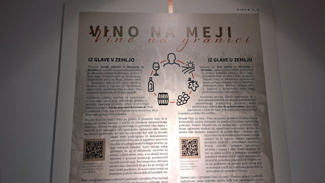 Odprtje razstave Vino na meji / Vino na granici