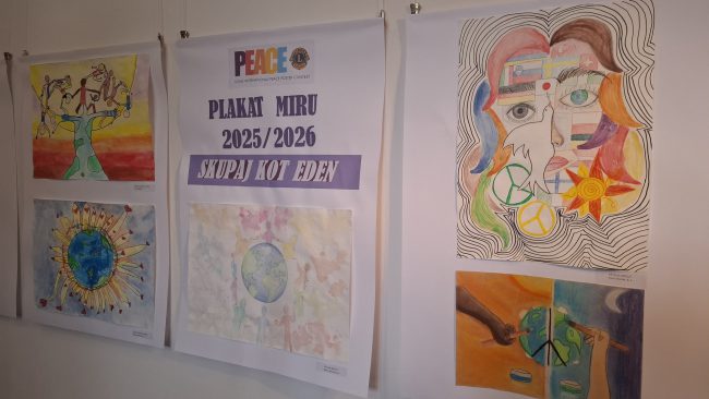 Odprtje razstave Plakat miru 2025/2026 “Skupaj kot eden”