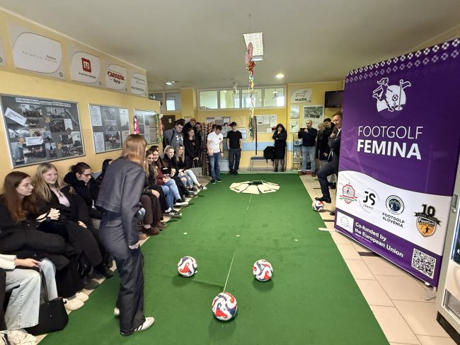 Footgolf Femina na Višji strokovni šoli Ptuj